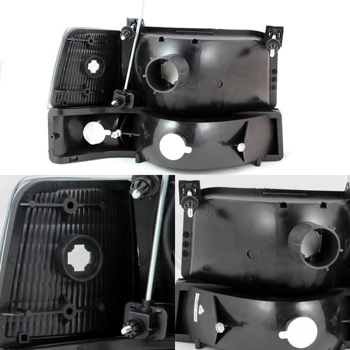 Black Headlights Lamps and Tail Lights H419696