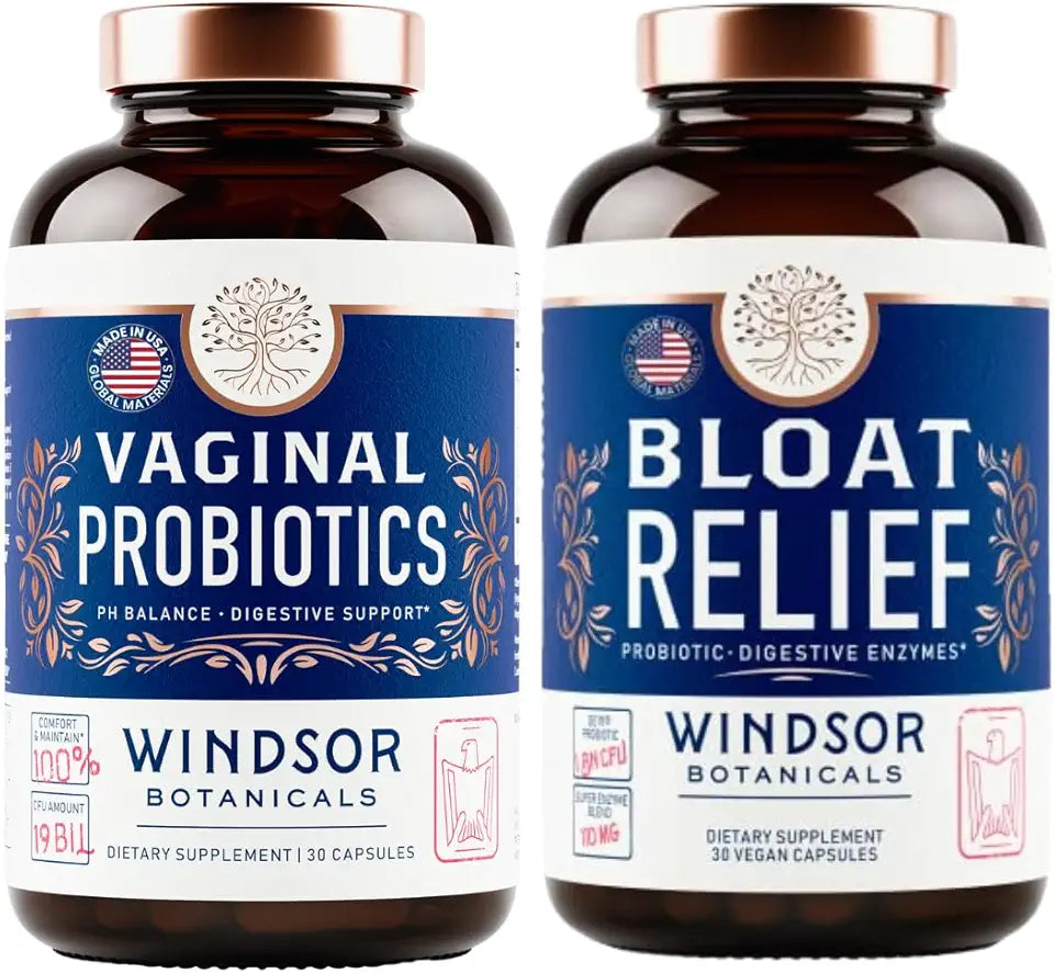 Probiotic with Enzymes and Vaginal Probiotics X1074