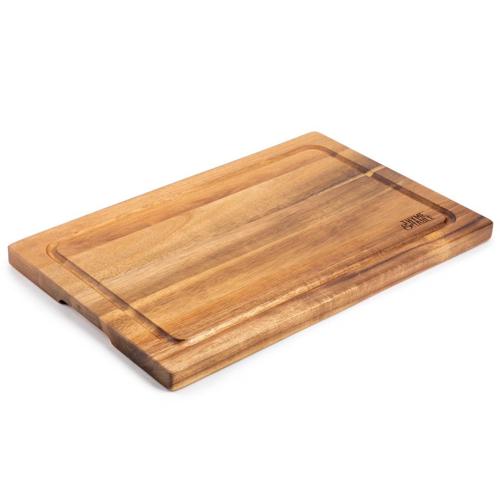 12" x 18" Acacia Wood Cutting Board O58359