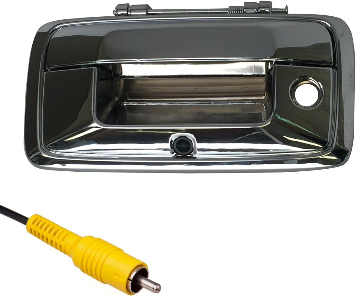 Chrome Tailgate Handle with Backup Camera O36703