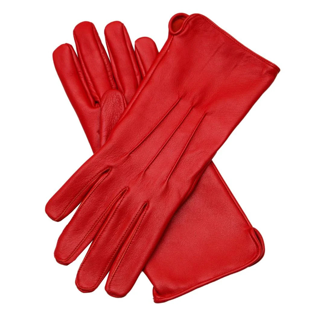Genuine Leather Unlined Women Dress Gloves (M) E838979
