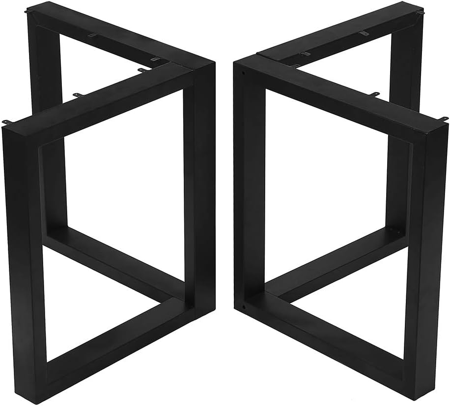 Black Metal Table Legs 2 PCS W869