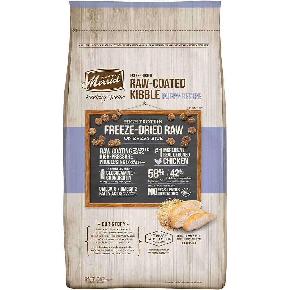 Healthy Grains Freeze Dried Raw Coated Dry Dog Food S5682