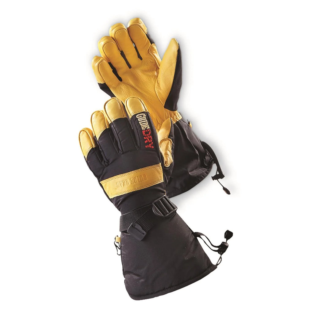 Men's Leather Winter Gloves Insulated Waterproof H377