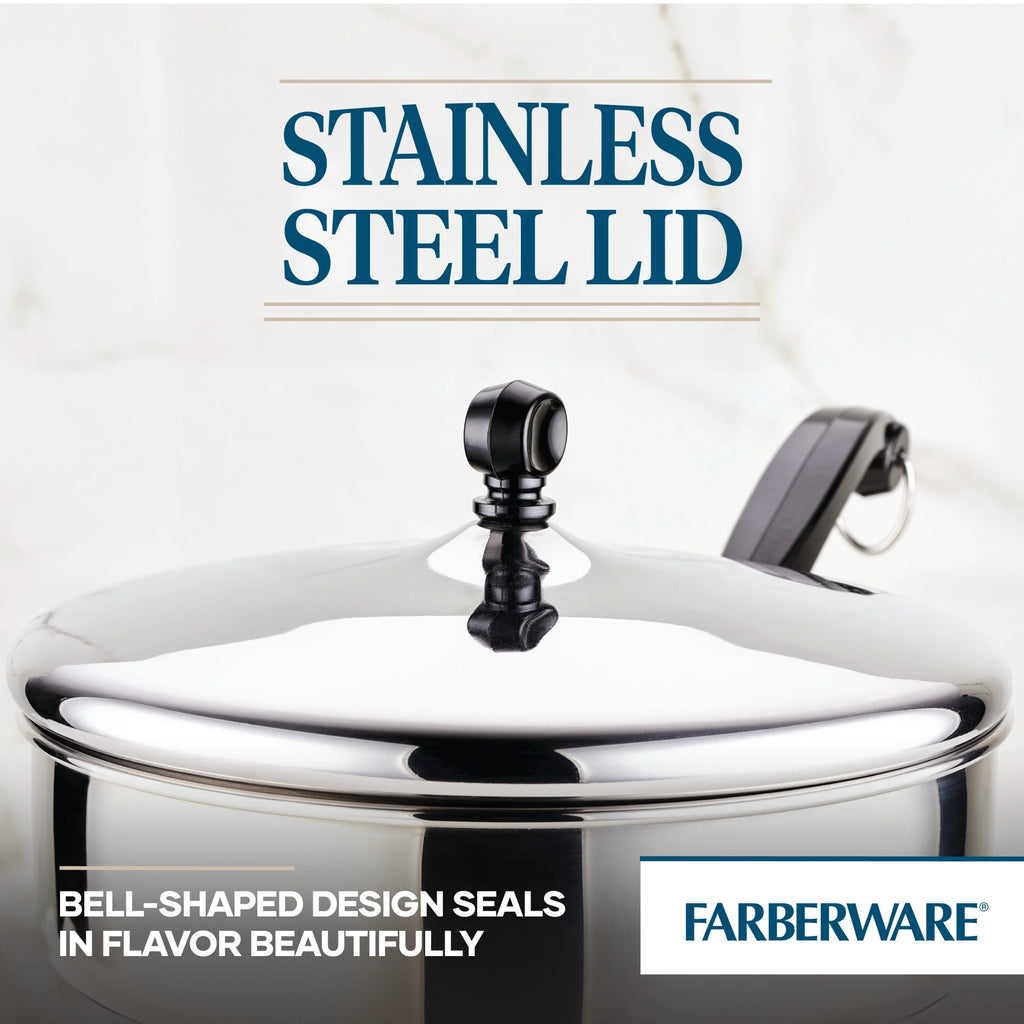 2.75 Quart Stainless Steel Saute Pan with Lid Z58133