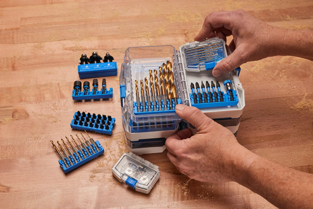 60-Piece Impact Drill & Drive Bit Set with Modular Case V44087