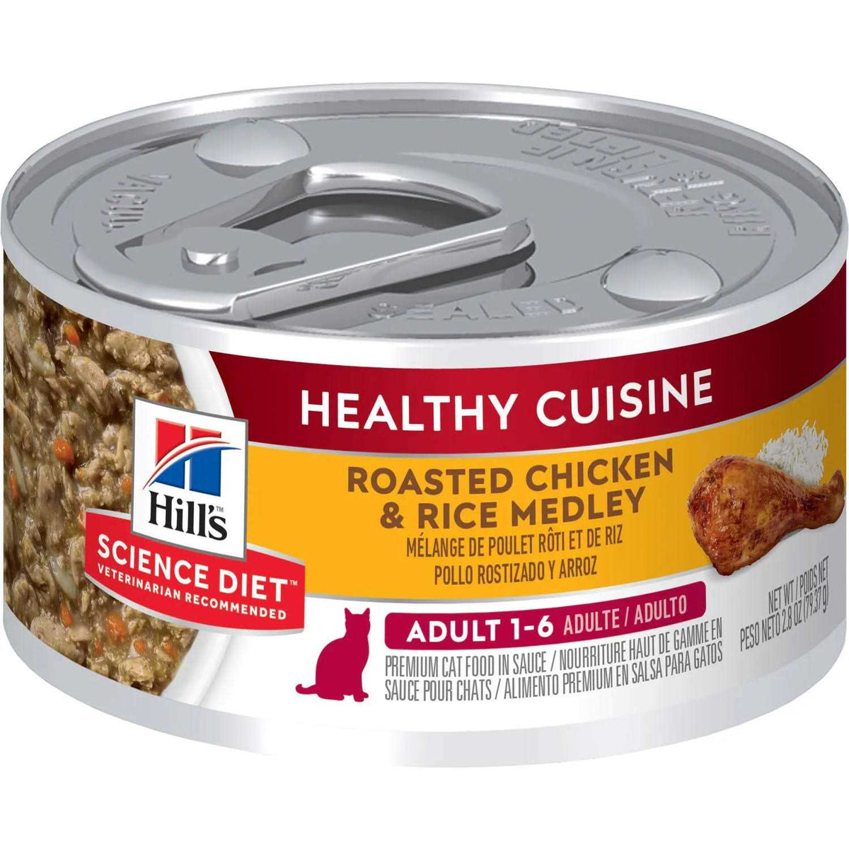 Roasted Chicken & Rice Cat Food Y132