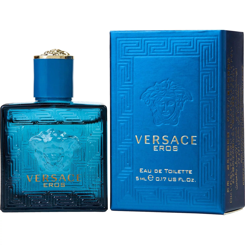 Versace Eros Men EDT, Eros Flame EDP, Yellow Diamond EDT - 5ml 3PK Kit P162
