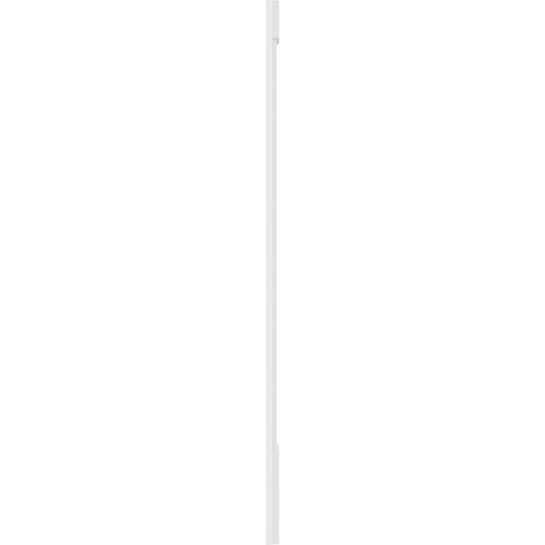 Plain PVC Pilaster with Standard Capital and Base (Pair) W521258