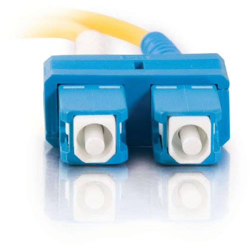 30m SC-SC Duplex Singlemode PVC Fiber Optic Cable L418