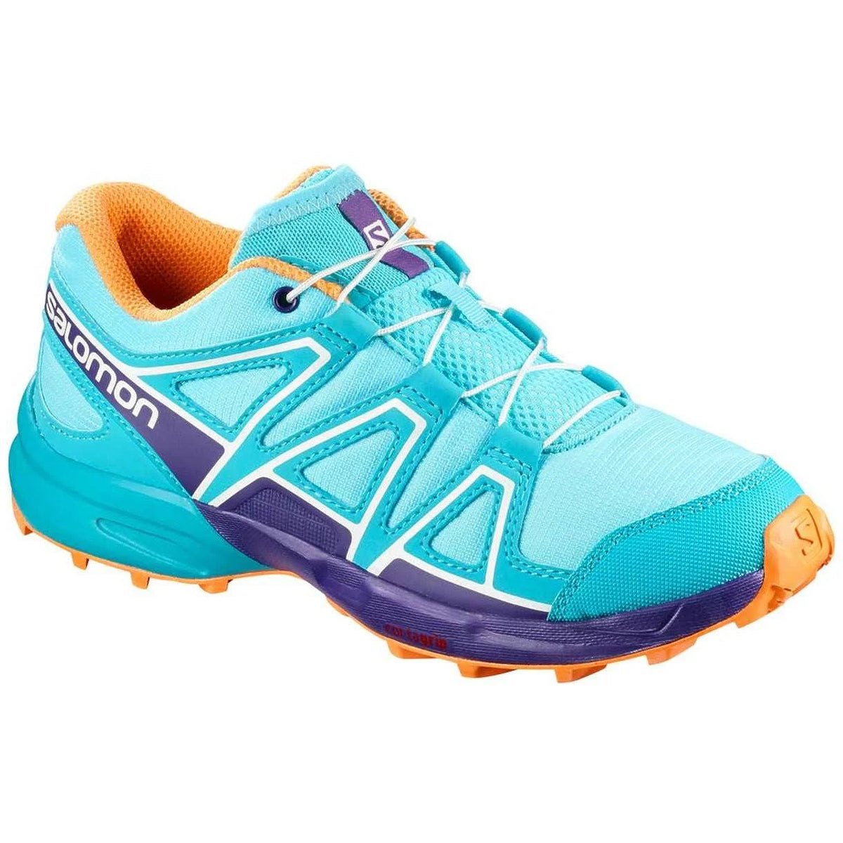 Kids Blue Trail Running Shoe O3931