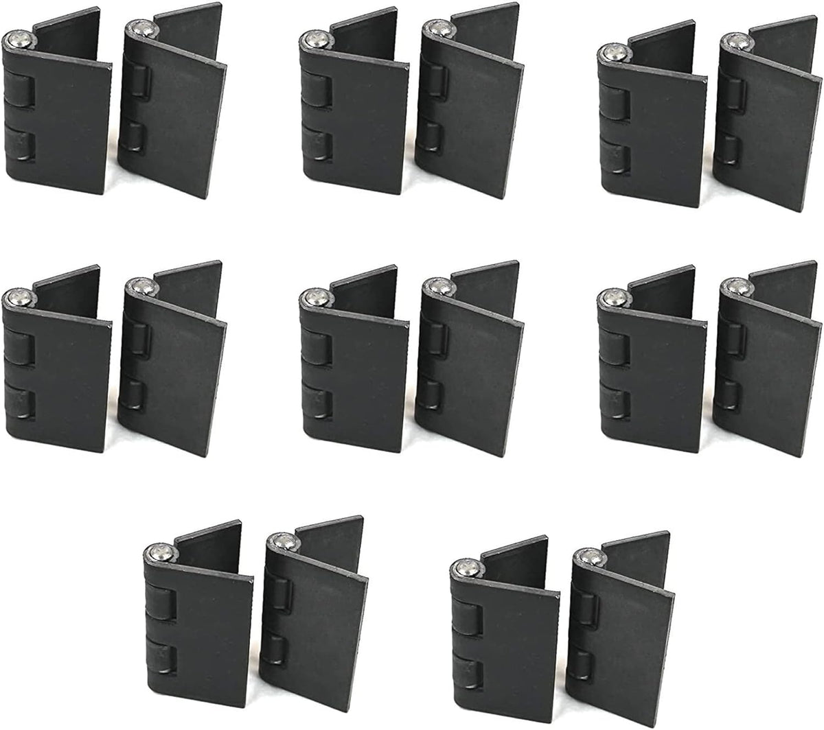 9 Pairs 4" x 4" Steel Butt Hinge W380