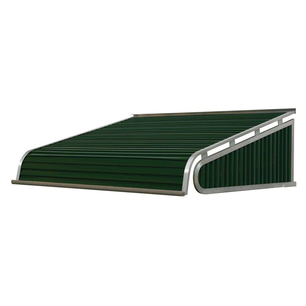 40-in Wide x 36-in Projection Solid Fixed Door Awning R104