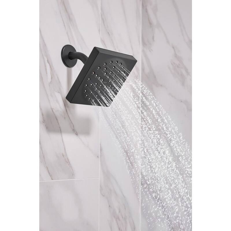 Single-Handle Tub and Shower Faucet in Matte Black Y72907