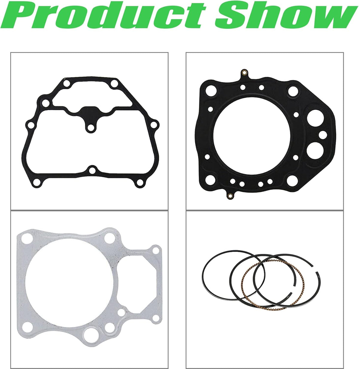 Cylinder Piston Gasket Top End Rebuild Kit for Honda Rancher TRX420 2007-2018 M4503