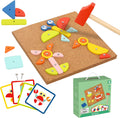 Wooden Hammering Pounding Toy with Mallet L89437