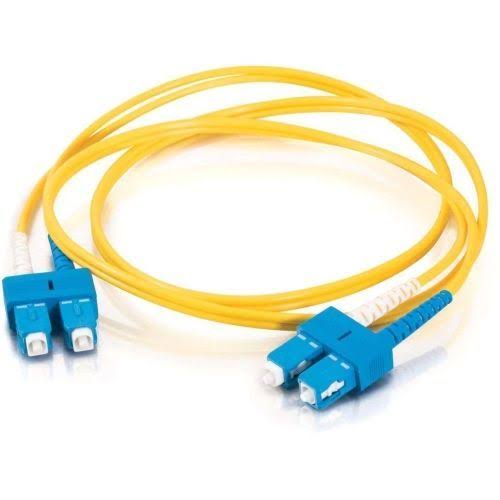 30m SC-SC Duplex Singlemode PVC Fiber Optic Cable L418