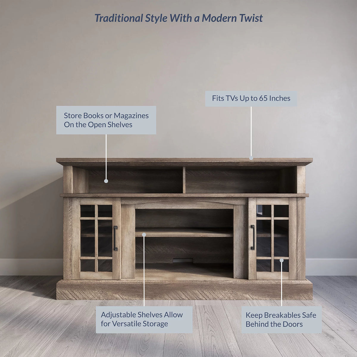 TV Stand Media Entertainment Center O234958