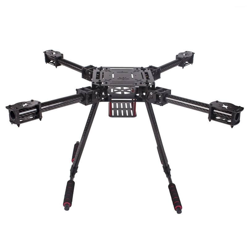 550mm Wheelbase Carbon Fiber Folding RC FPV Frame Kit with Landing Skid W980239