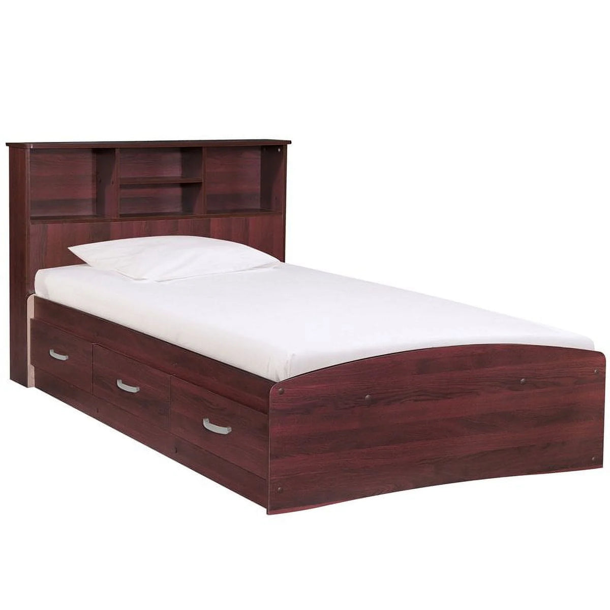 Twin Captains Bed & 2-Drawer Nightstand Set D56542