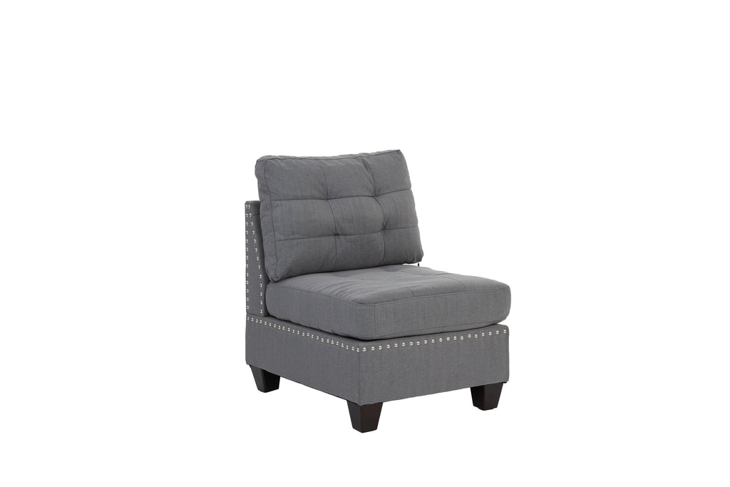 5 Pcs Modular Sofa Set Gray X535535