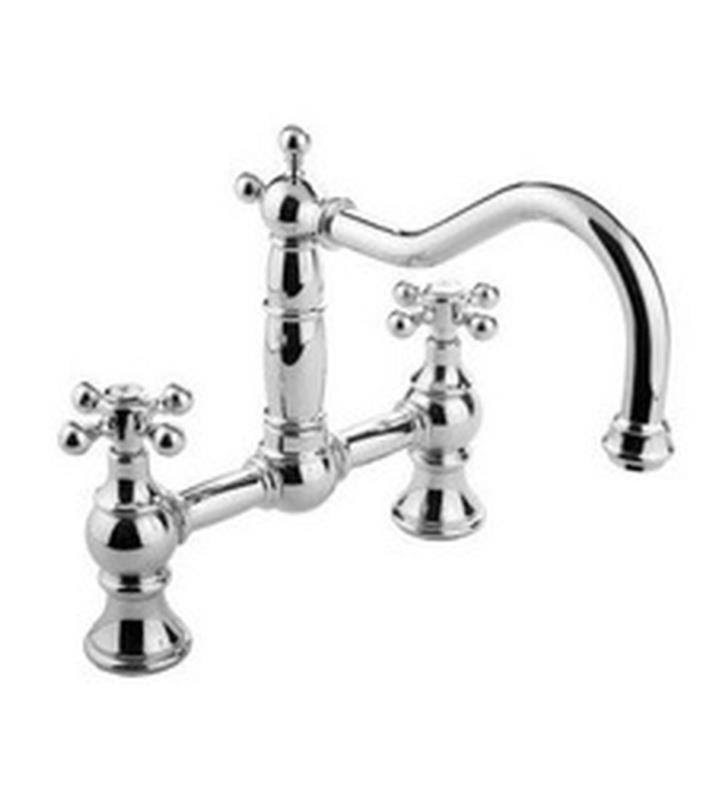 Bridge Kitchen Faucet in Polished Nickel W91634