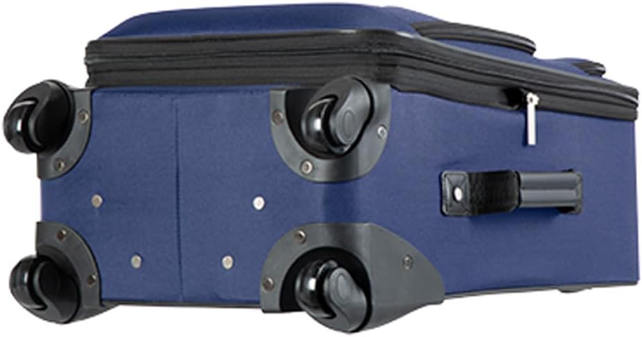 Softside Carry-On Luggage with Wheels, 20 inch, Surf Blue R221
