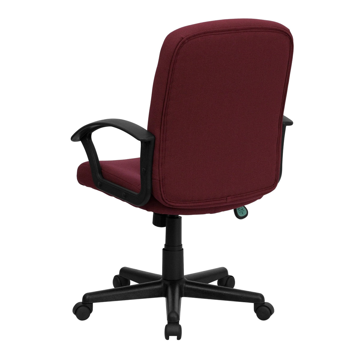 Navy Fabric Executive Swivel Office Chair with Nylon Arms E950