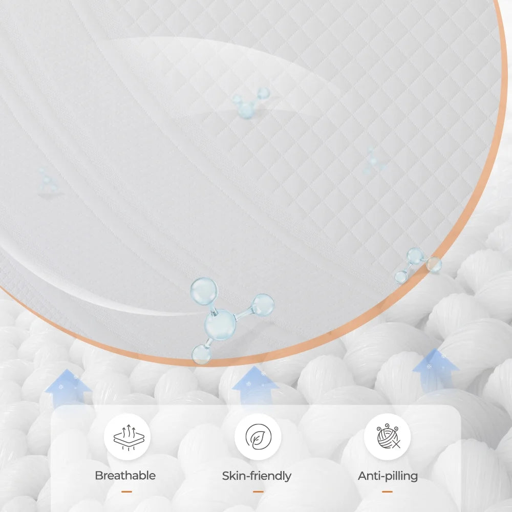 Queen Size Gel Memory Foam Mattress V724590