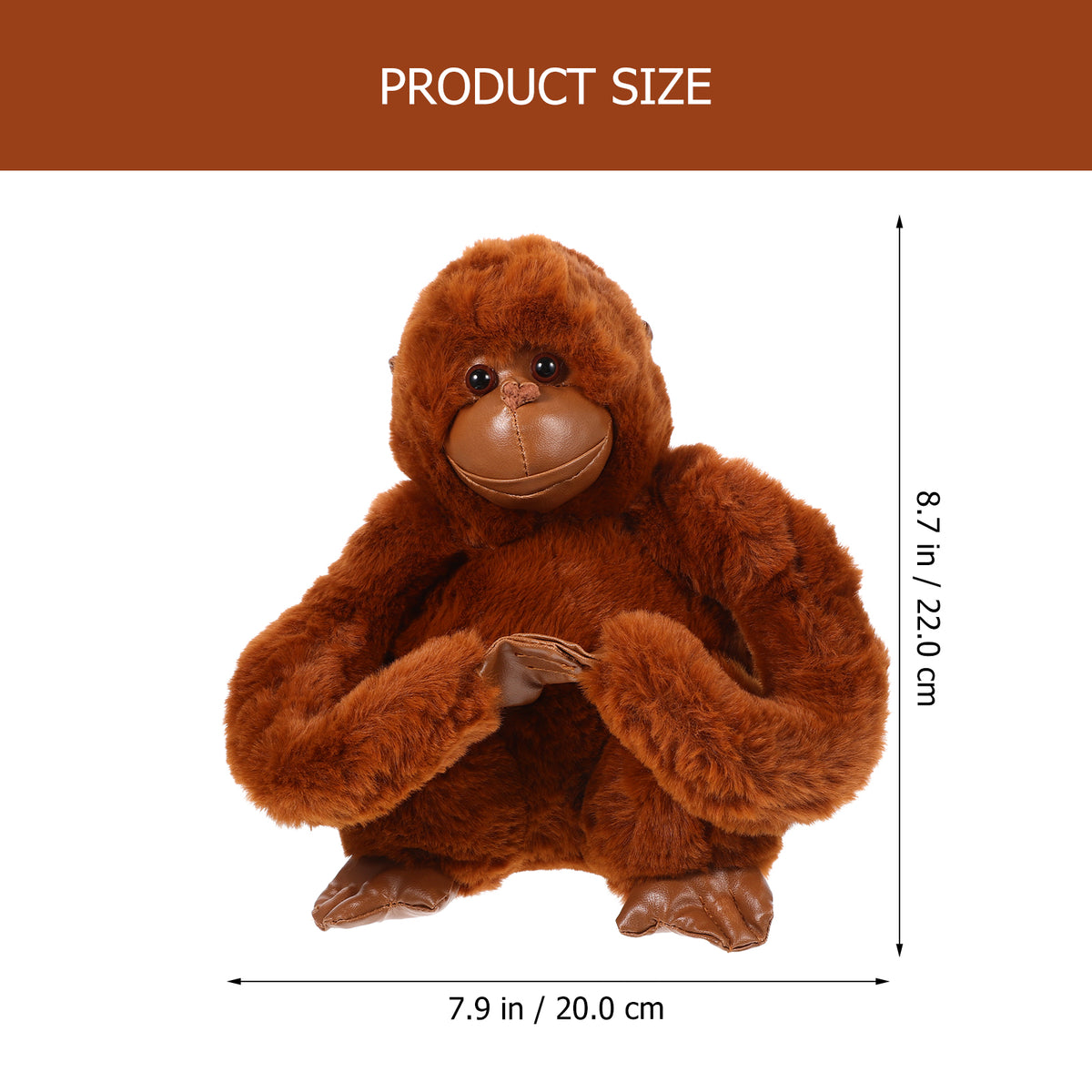 Large Plush Gorilla Toy C5890
