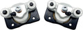 Rear Left Right Brake Calipers W/Pads Pack of 2 P899017