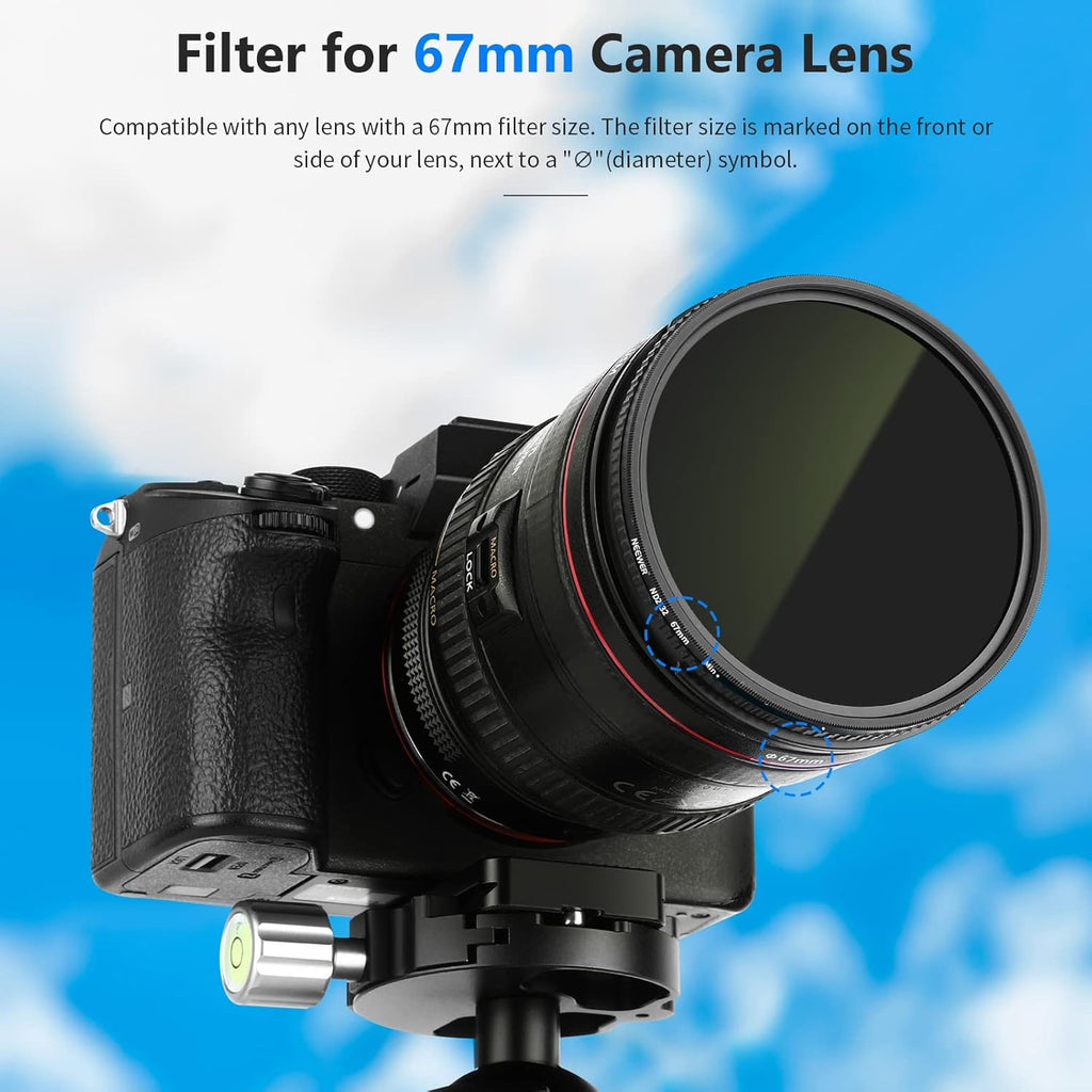 67mm Variable Fader ND Filter ND2 to ND32 (1-5 Stop) Z28525