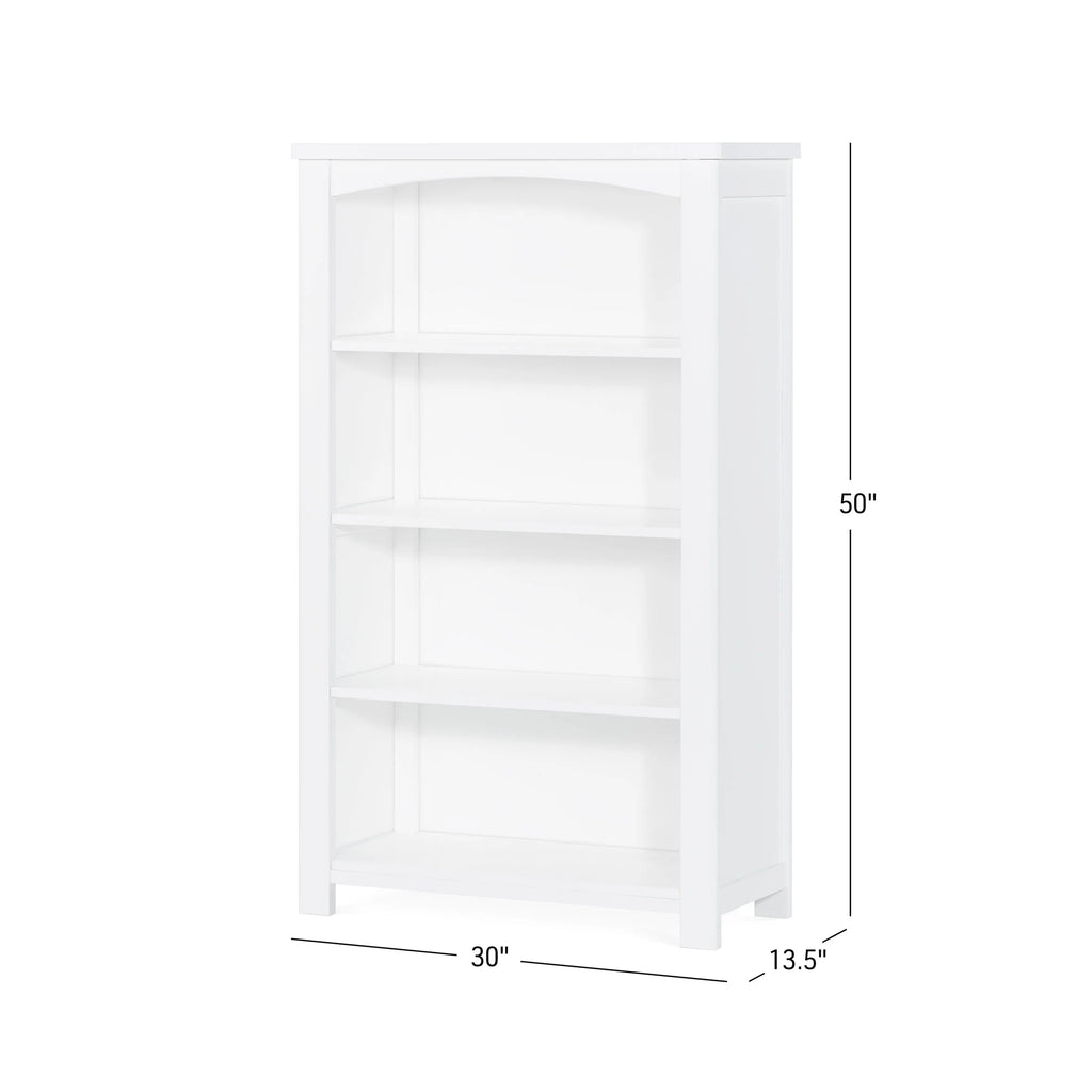 50" Bookcase with 4 shelves, Matte White W947715