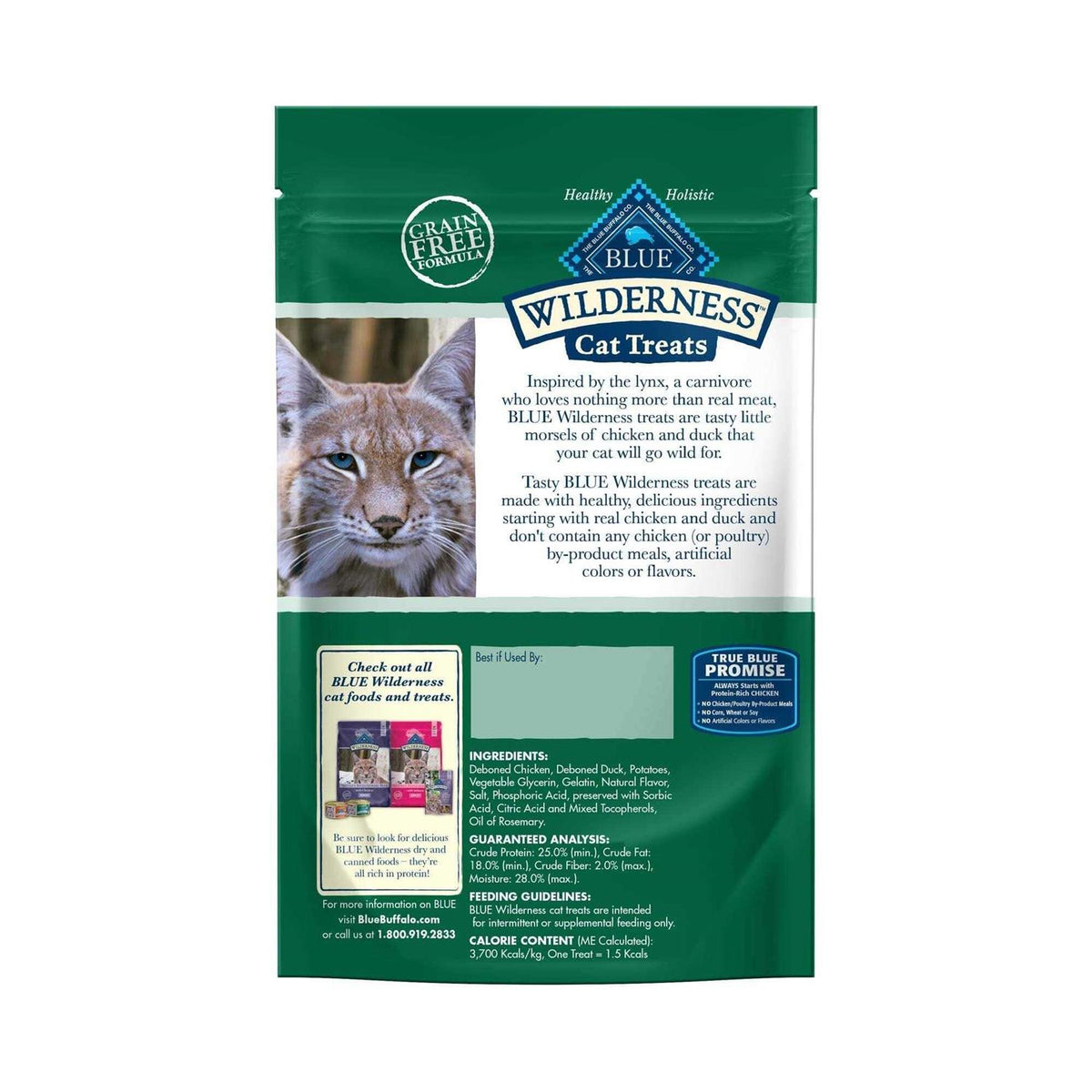 Chicken & Duck Grain-Free Cat Treats X8952