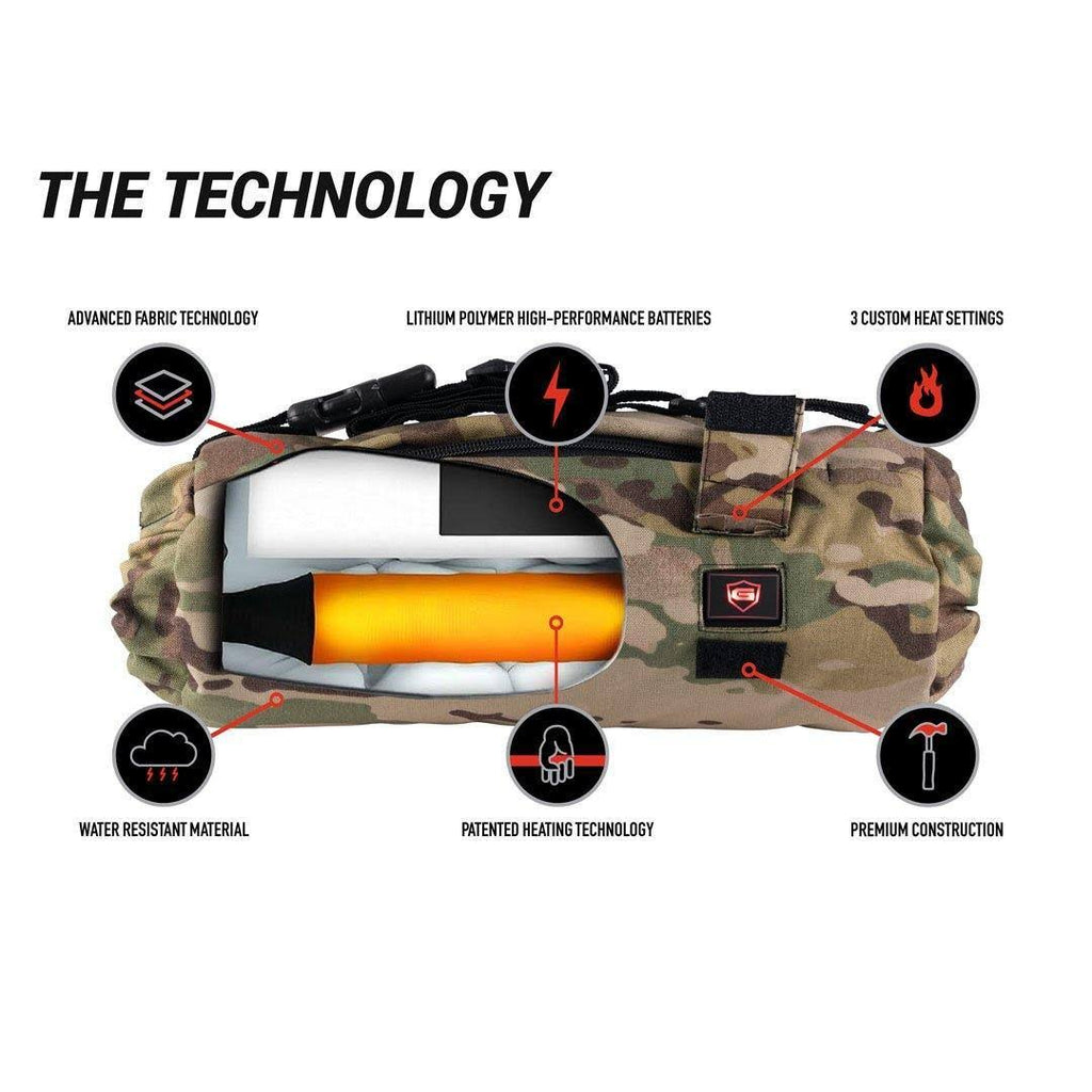 Multicam Heated Pouch L775