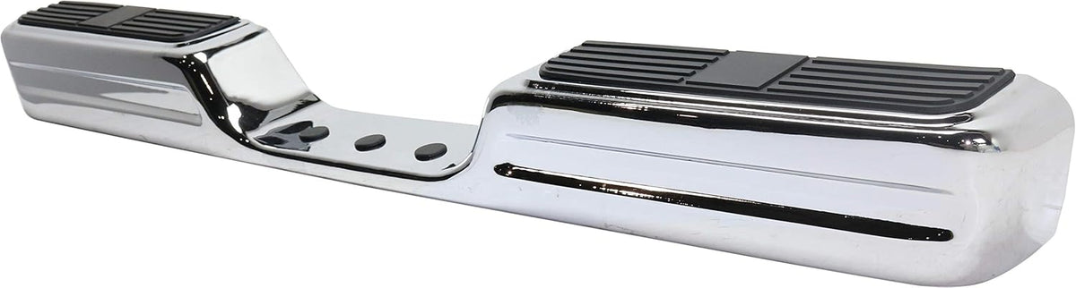 Chrome Step Bumper Face Bar with Step Pad S837