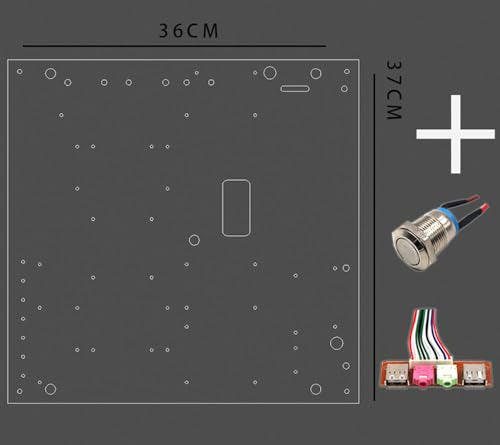 Acrylic ATX MATX ITX Computer Case D882485