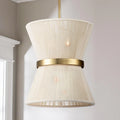 2-Light Single Drum Chandelier L4779