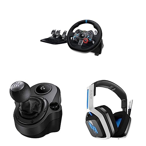 Black Driving Force Racing Wheel and Pedals with Shifter U336215
