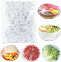 300Pcs Reusable Elastic Food Bowl Storage Covers V4703