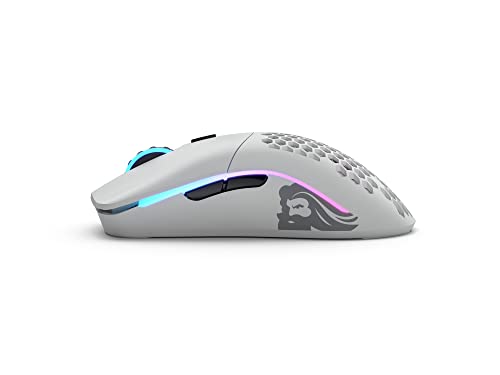 White Ergonomic Mouse J70265