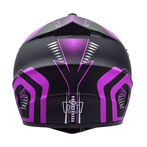Adult 4 Wheeler Helmet, Motocross Helmet DOT/FMVSS-218 Certification Full Helmets R670766