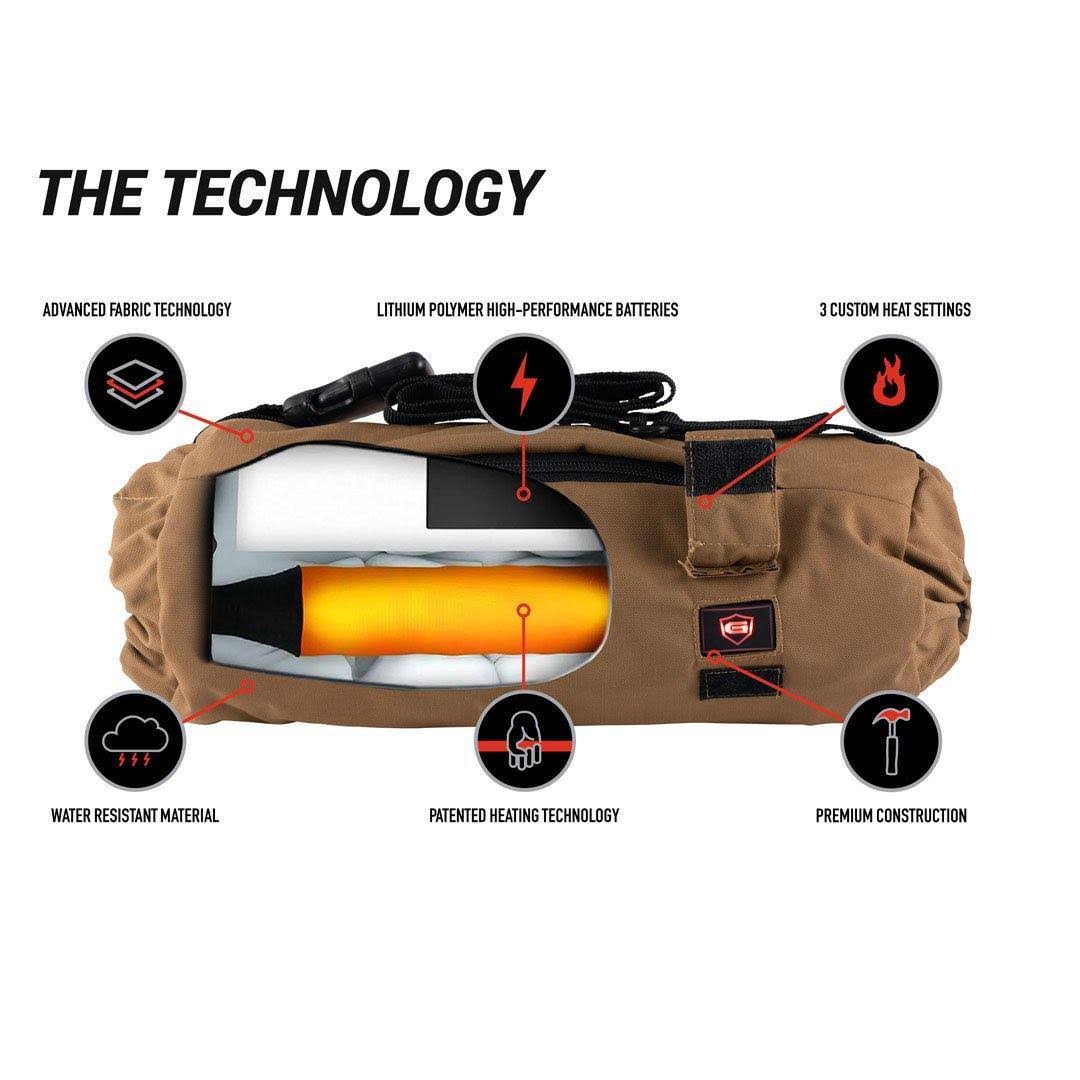 Multicam Heated Pouch L775