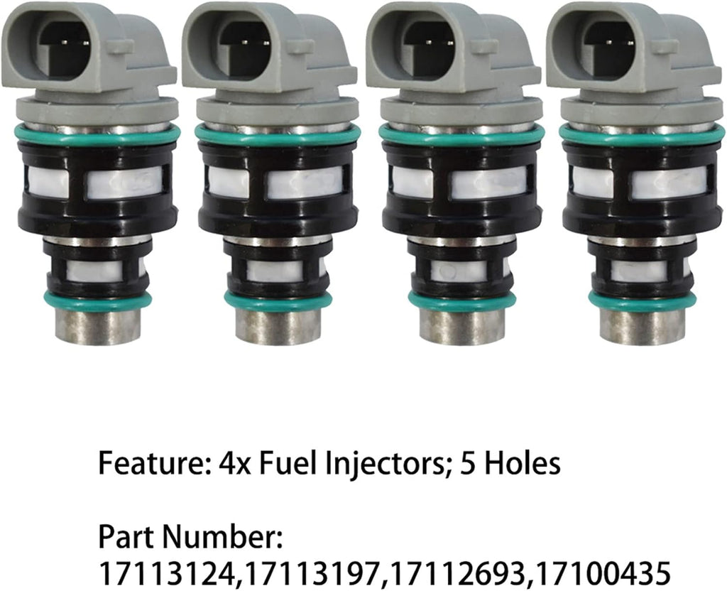 4 X Fuel Injectors 5 Holes 2.2L Pack of 2 I551