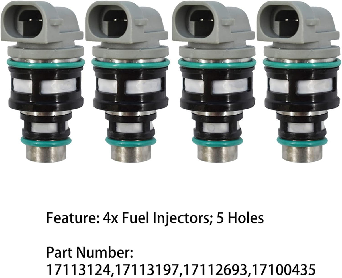 4 X Fuel Injectors 5 Holes 2.2L Pack of 2 I551