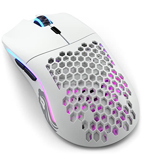 White Ergonomic Mouse J70265