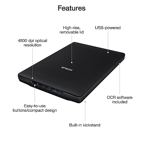 Flatbed Scanner with 4800 dpi Optical Resolution T9998