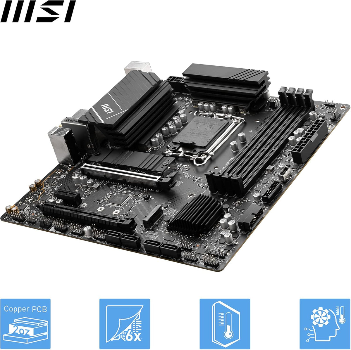 B760M-A WIFI DDR4 mATX Motherboard S717111
