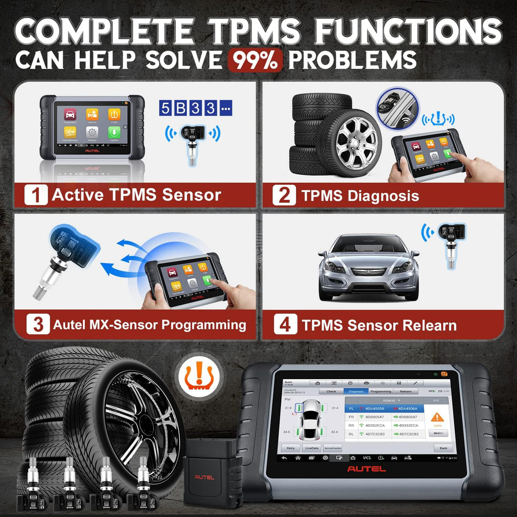 Diagnostic Scan Tool with 4 MX-Sensor R33066