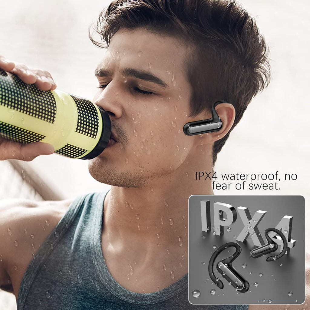Open Ear Wireless Earbuds with Earhooks and Charging Case S219